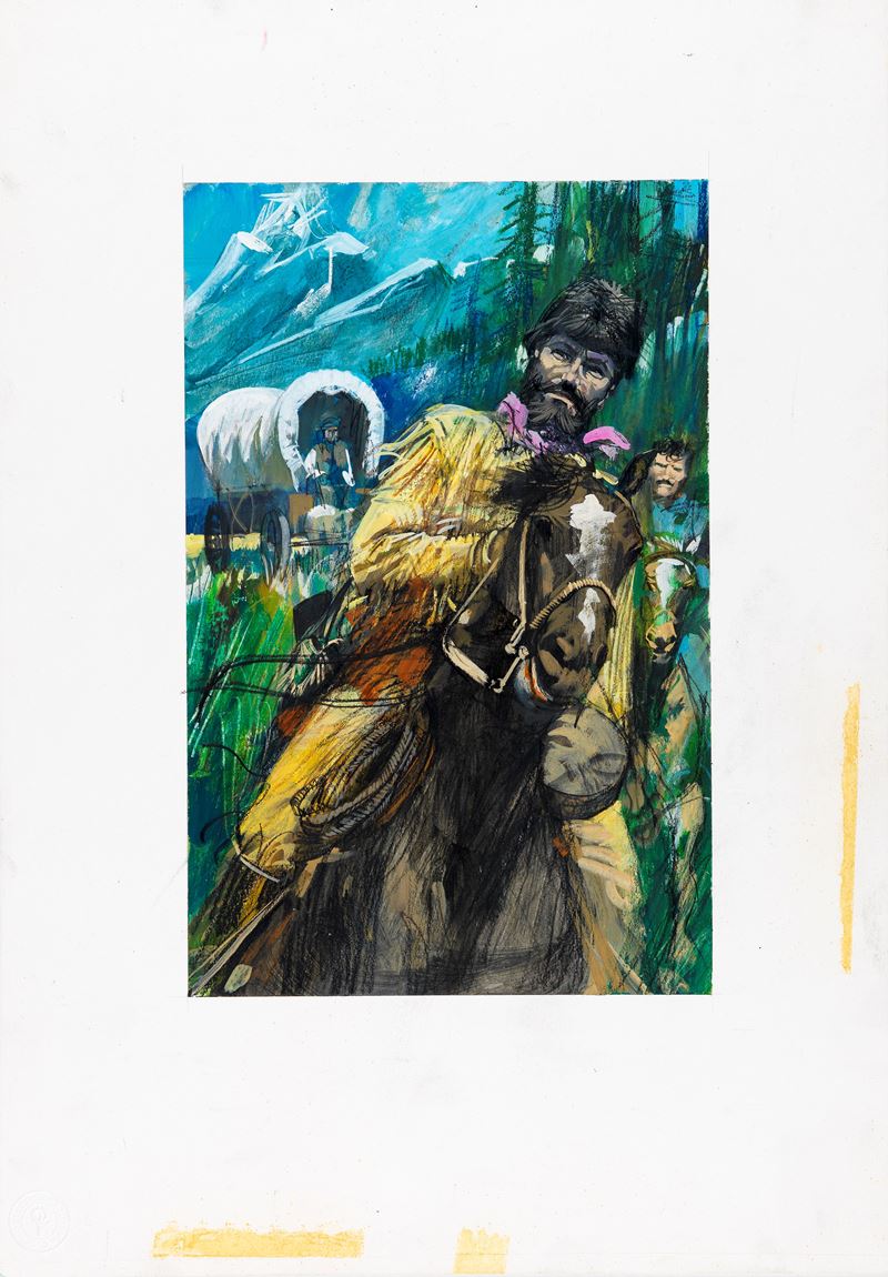Gianni Renna - I minatori dell'Alaska — originale di copertina