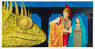Miti greci (illustrazione originale)