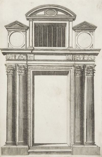 Extraordinario Libro di Architettura di Sebastiano Serlio, Architetto del Re Christianissimo. nel...