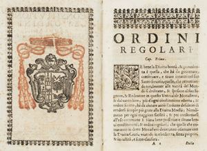 Constitutioni et ordini regolari [...]