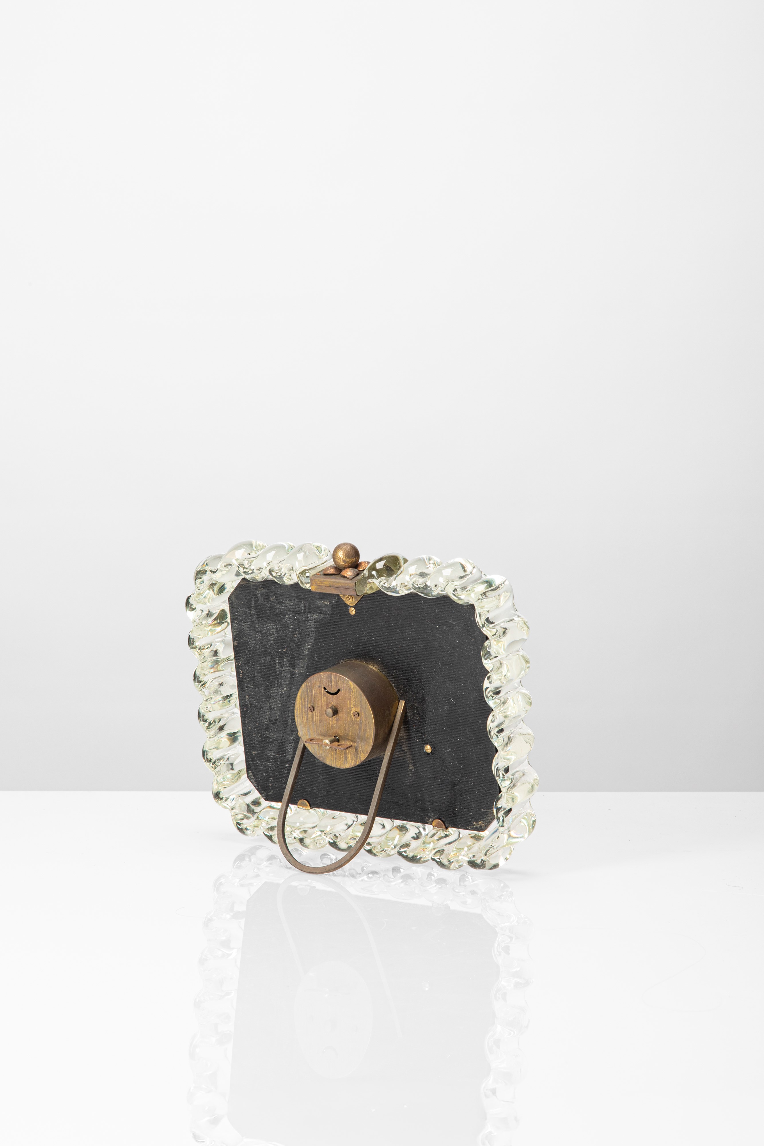 Venini & C. - Manifattura muranese, Cornice con orologio