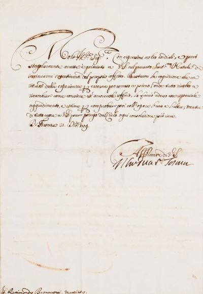 Lettera Sottoscritta
