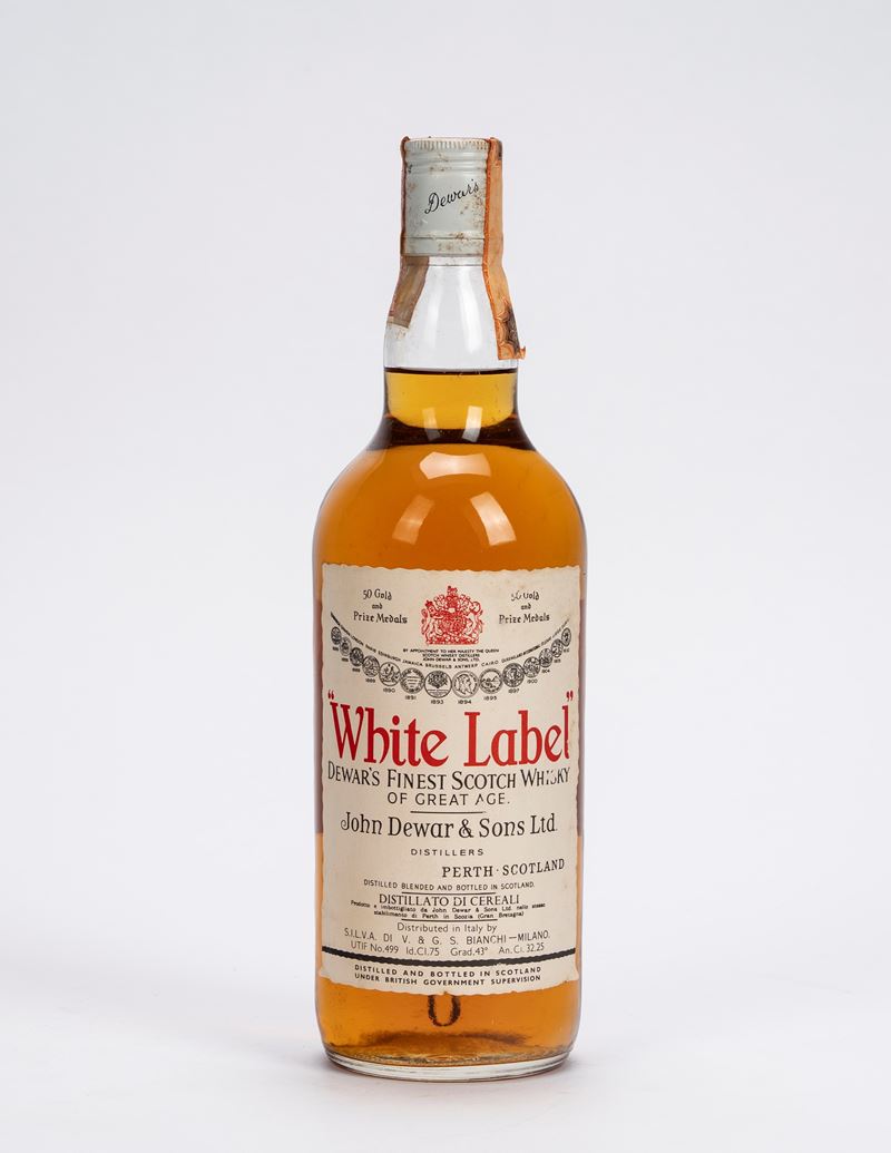 Scozia - White Label Dewar's Finest Scotch Whisky (1 Bt)