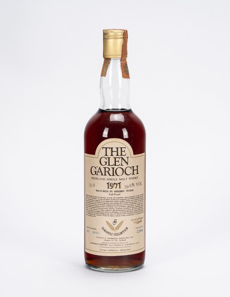 Scozia - Stanley P. Morrison, The Glen Garioch (bottiglia numerata)