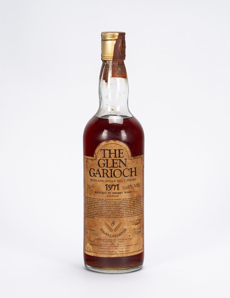 Scozia - The Glen Garioch, whisky, 1971, bottiglia numerata n. 682 (2280)