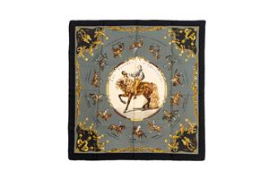 Foulard Les Figures D'Equitation 