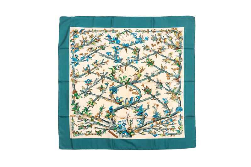 Hermès - Bocage, Foulard in twill di seta (1971)