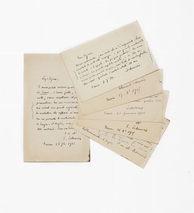 Cartoline Postali e una Lettera