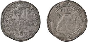 FEDERICO II GONZAGA (1519 - 1540) - Grosso, s.d., Mantova.