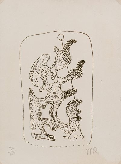 Autore 1890–1976, Dal portfolio "Les Treize Cliches Vierge" (acquaforte, es. 7/50, 1968)