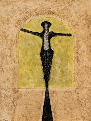 Personaje a contra luz