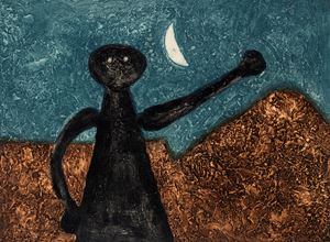 Personaje con luna