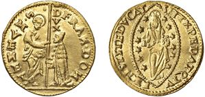 FRANCESCO DONA', doge LXXIX (1545 - 1553) - Zecchino, s.d., Venezia.