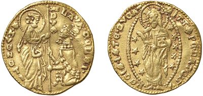 Lorenzo Celsi, Ducato di Venezia (doge LVIII, 1361–1365) – Oro
