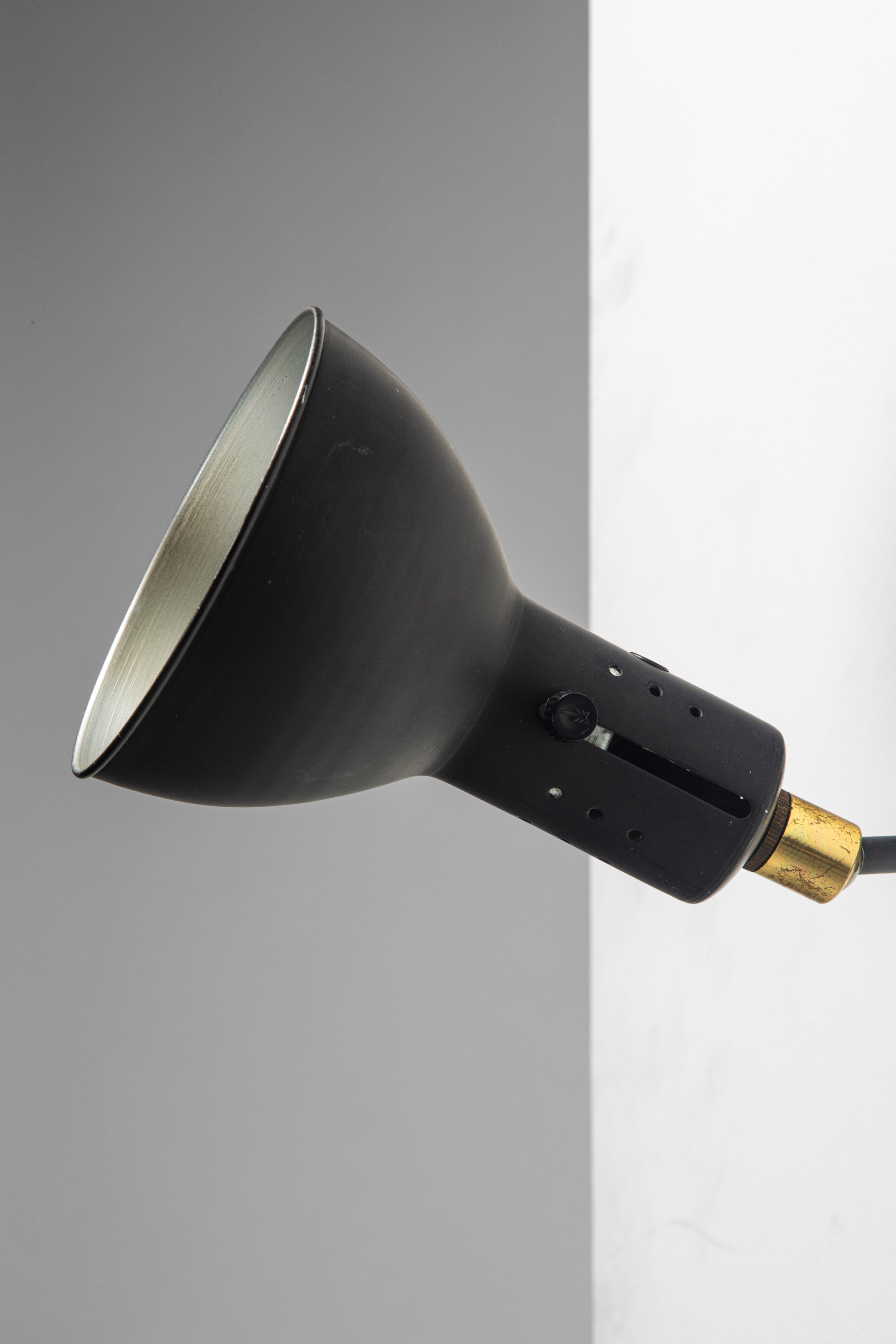 Lapalma - Coppia di faretti, metallo verniciato con diffusore a rilievo, 1970 circa