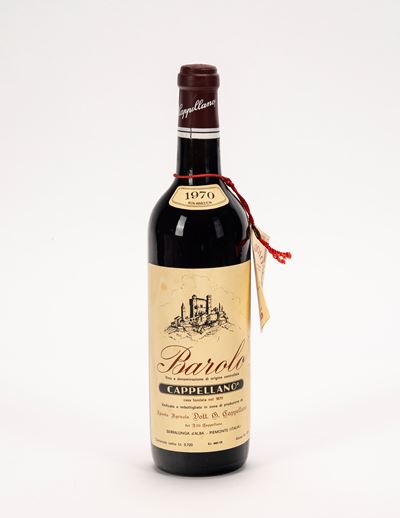 Barolo della Ditta Cappellano di Serralunga d'Alba (1 bottiglia), 1970