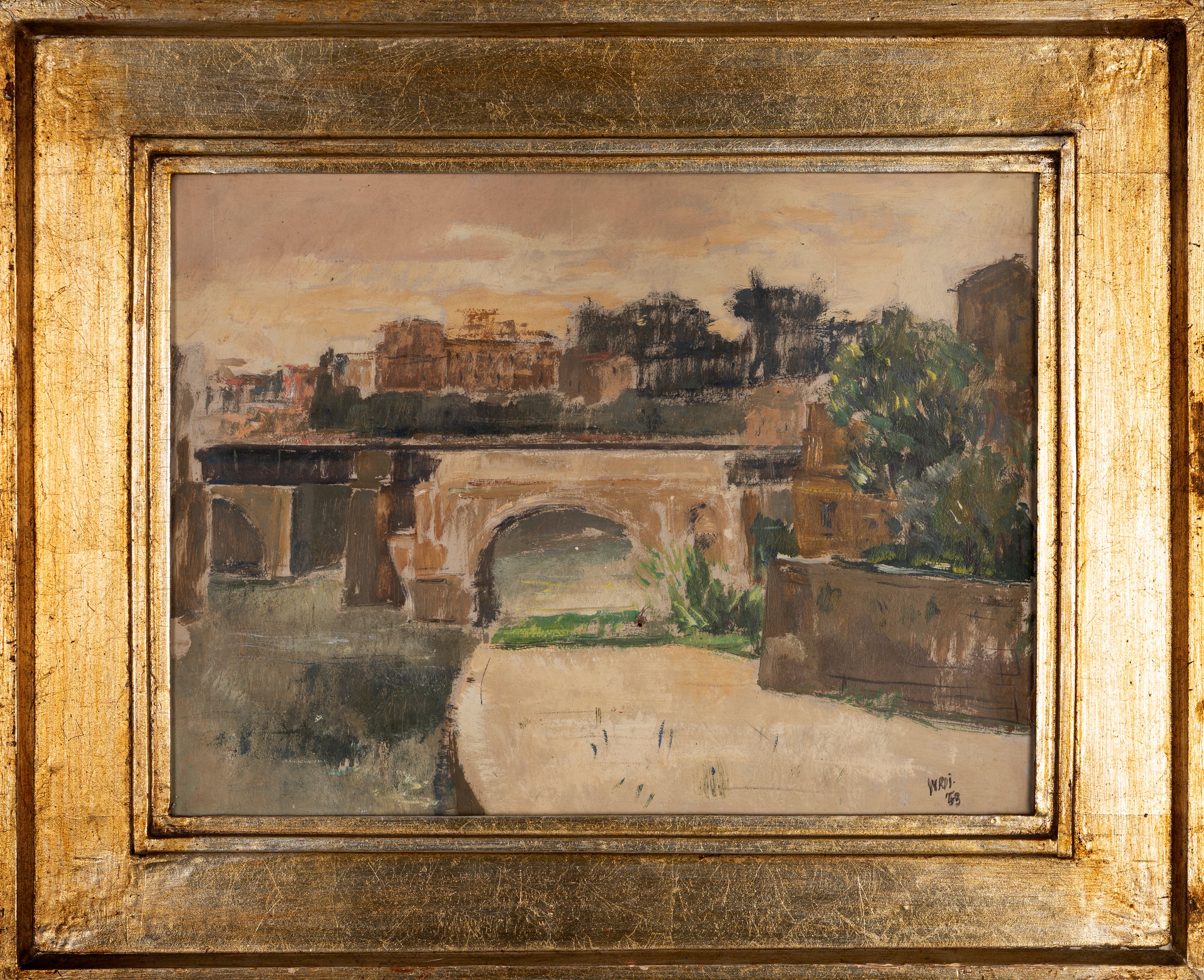 Luigi Surdi - Ponte sul Tevere