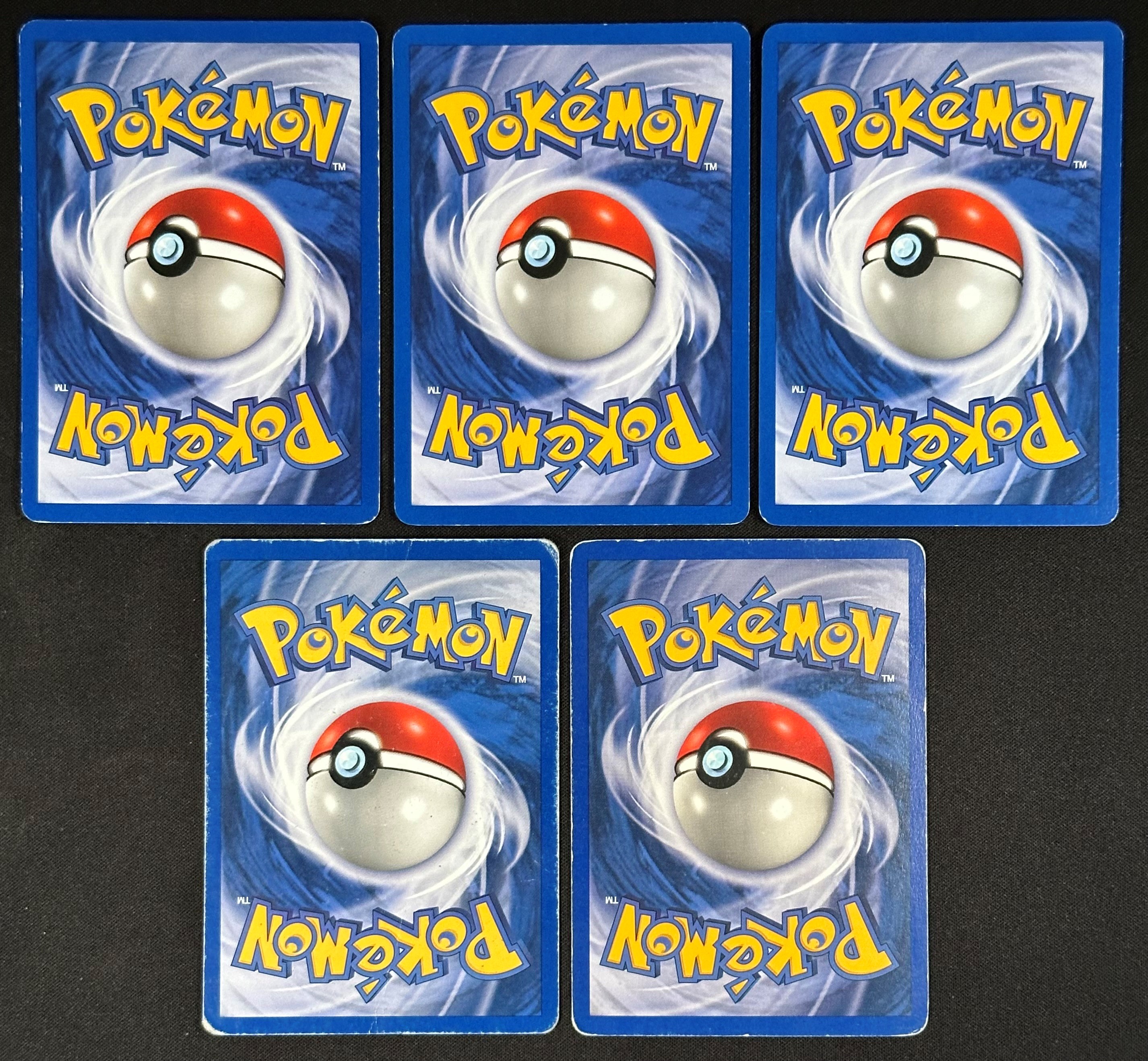 Team Rocket, carte Pokémon in versione holo (5 pezzi, Dark) – lingua ITA/ENG, RAW