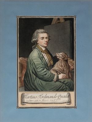 [Ritratti originali de' pittori esistenti nella Reale Galleria di Firenze] 