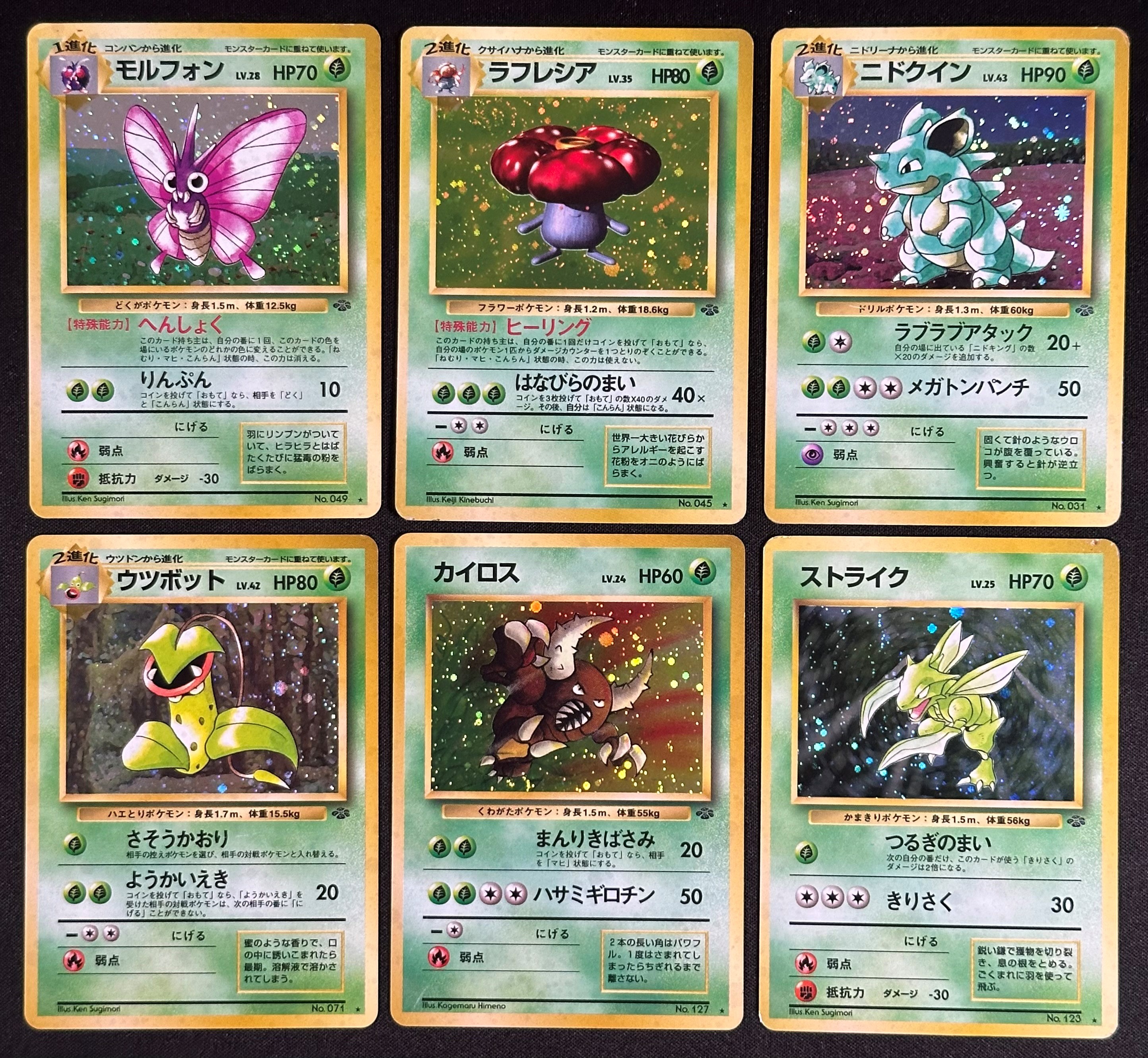 Pokémon - Set base Jungle, Estensione Fascicolo 2 (Pokemon), carte collezionabili, 48 pezzi