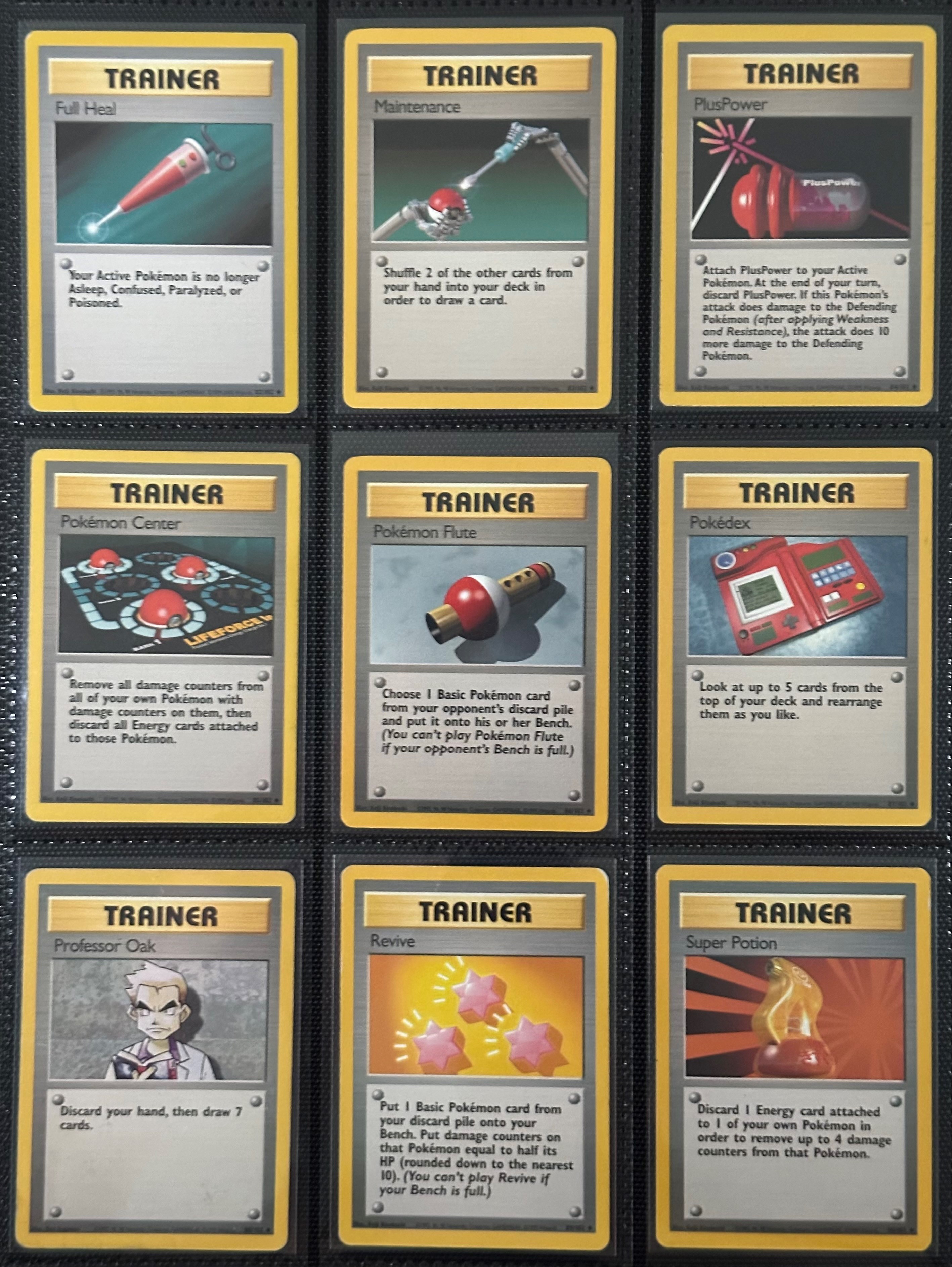 Set Base Pokémon Unlimited (inglese), 1999 – Collezione da 102 carte