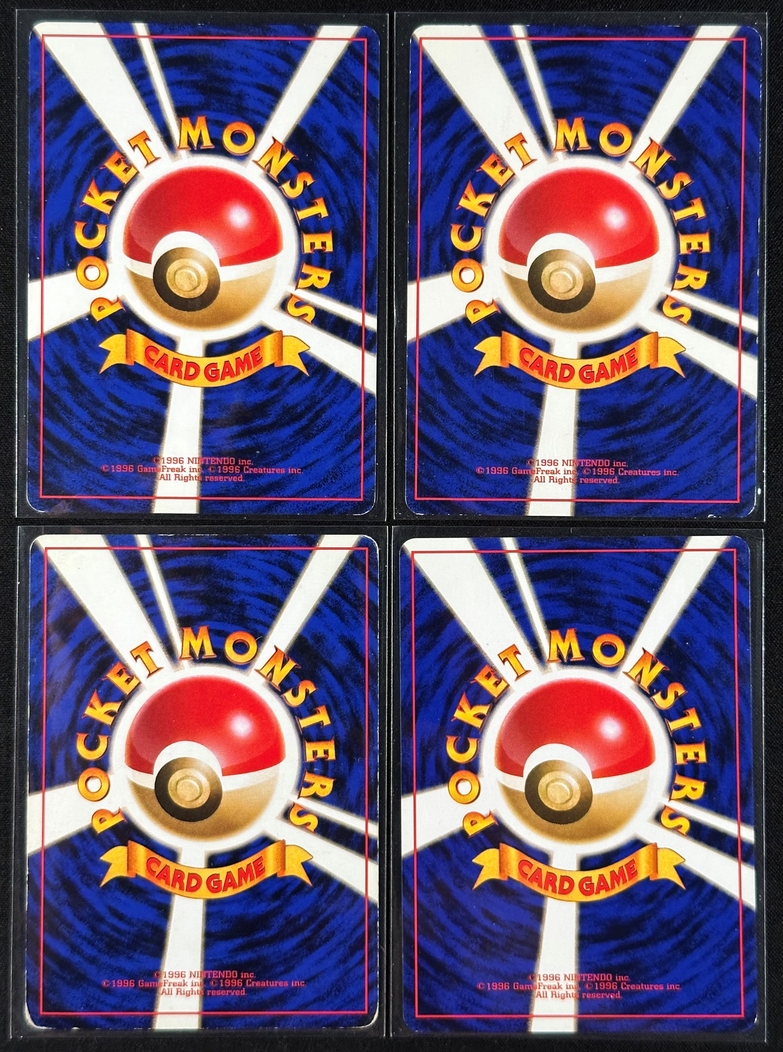 Southern Islands (GCC Pokémon), carte originali giapponesi, 1999