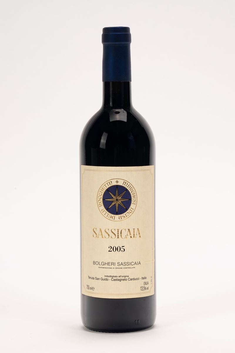 Italia - Sassicaia (1 bottiglia) — 2005