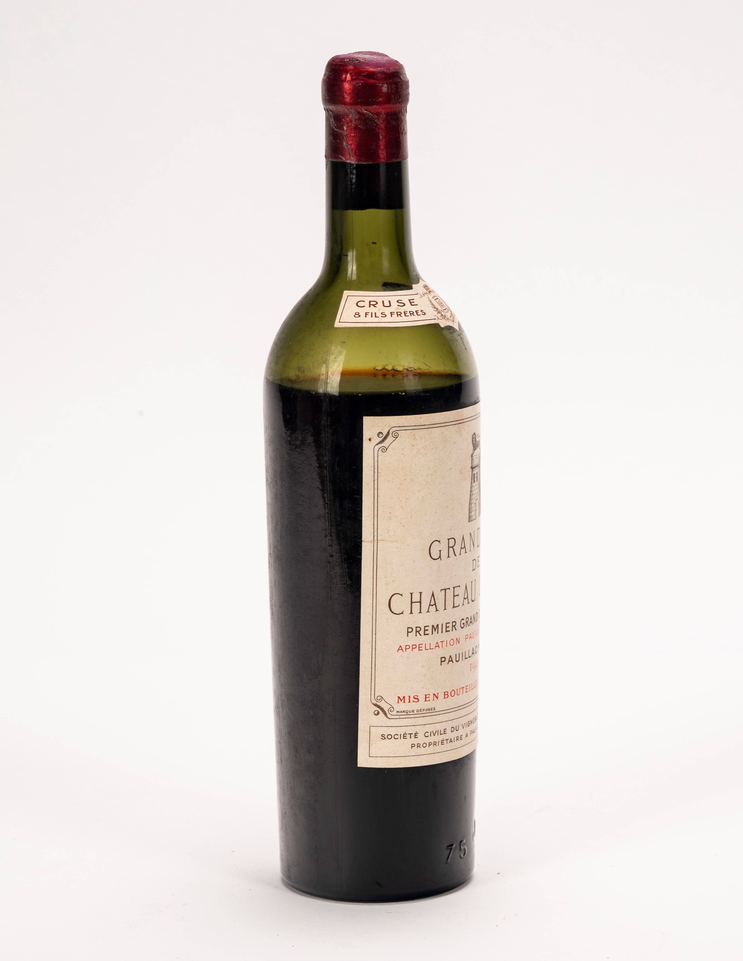 Francia - Chateau Latour, 1 bottiglia (datazione 1949)