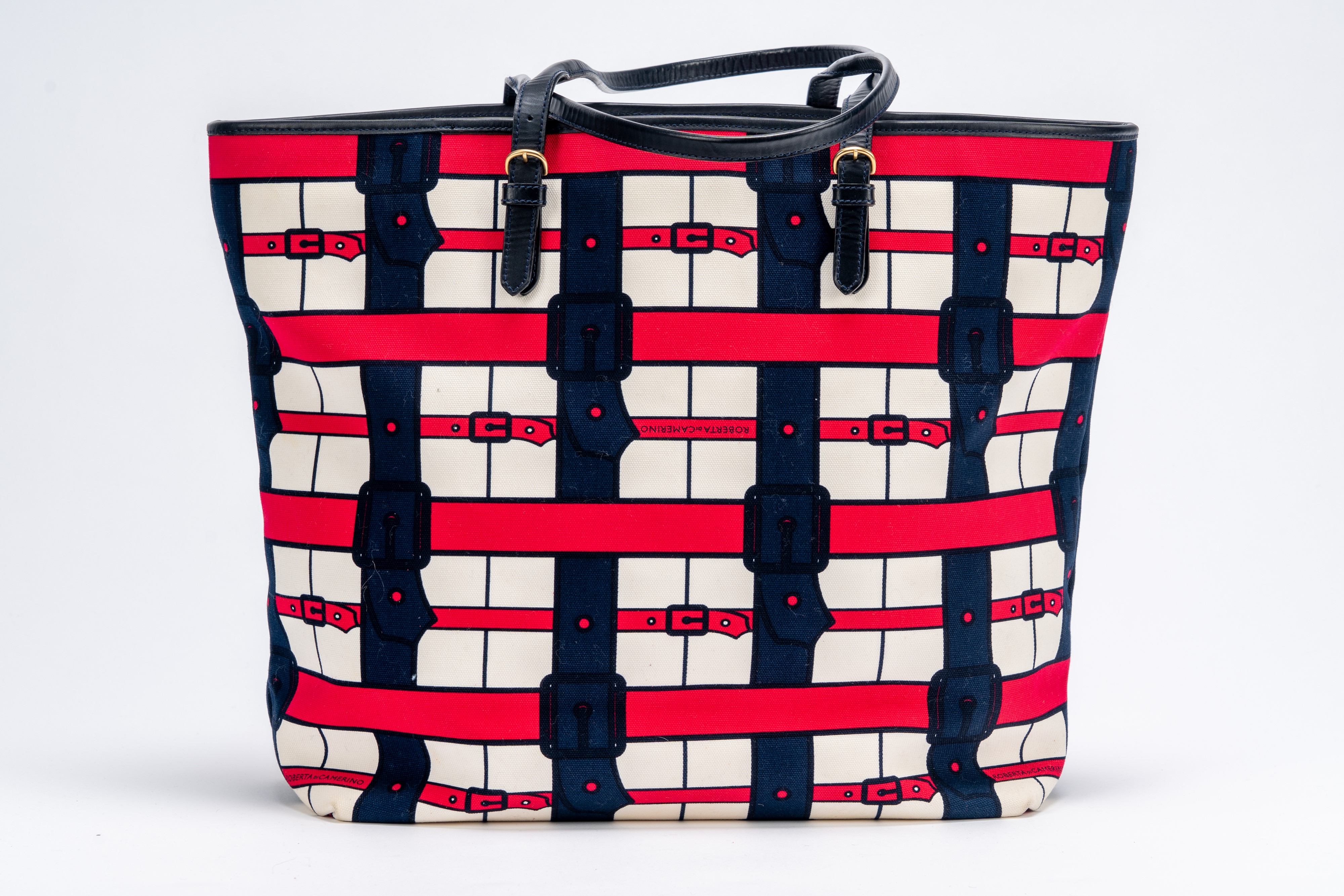 Roberta di Camerino - Borsa Shopper in tela stampata