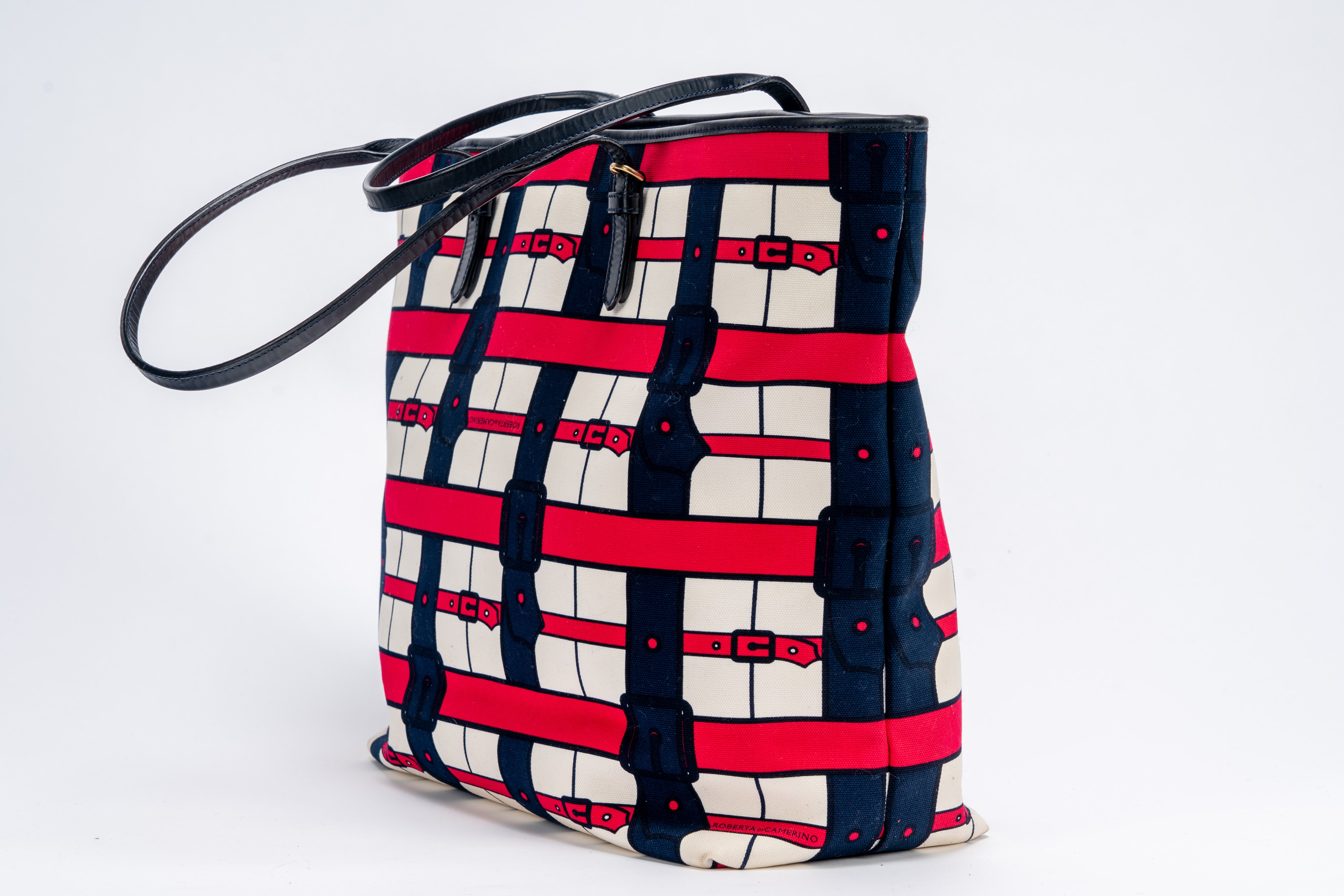 Roberta di Camerino - Borsa Shopper in tela stampata