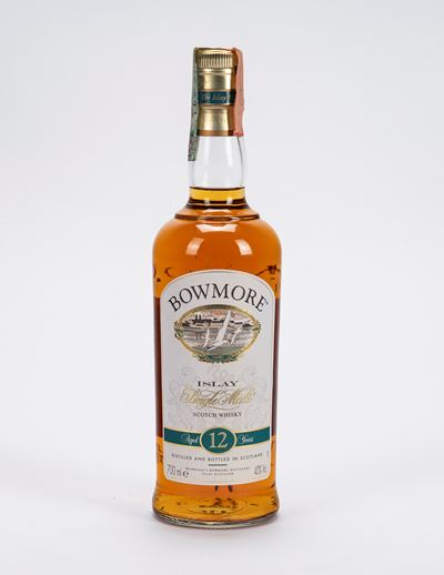 Bowmore, 12 Year Old Single Malt Scotch Whisky (1 bottiglia)