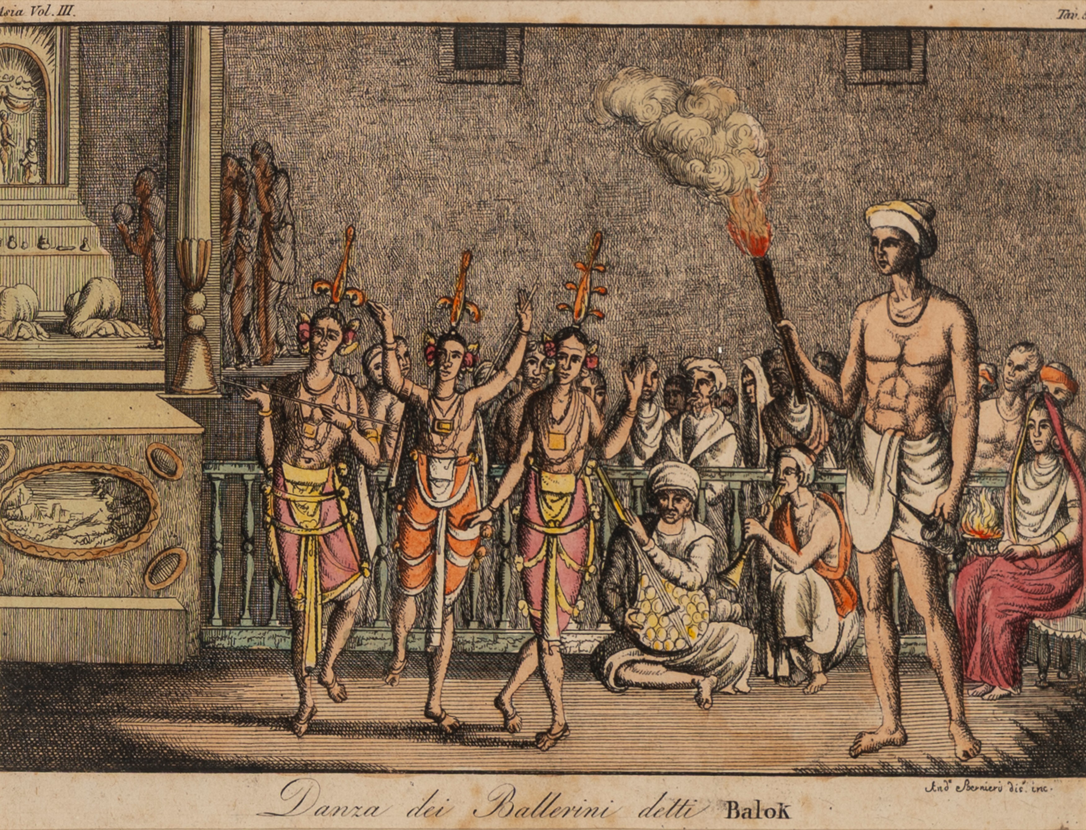 Incisioni, lotto di quattro opere su carta (inc. di epoche diverse), varie misure