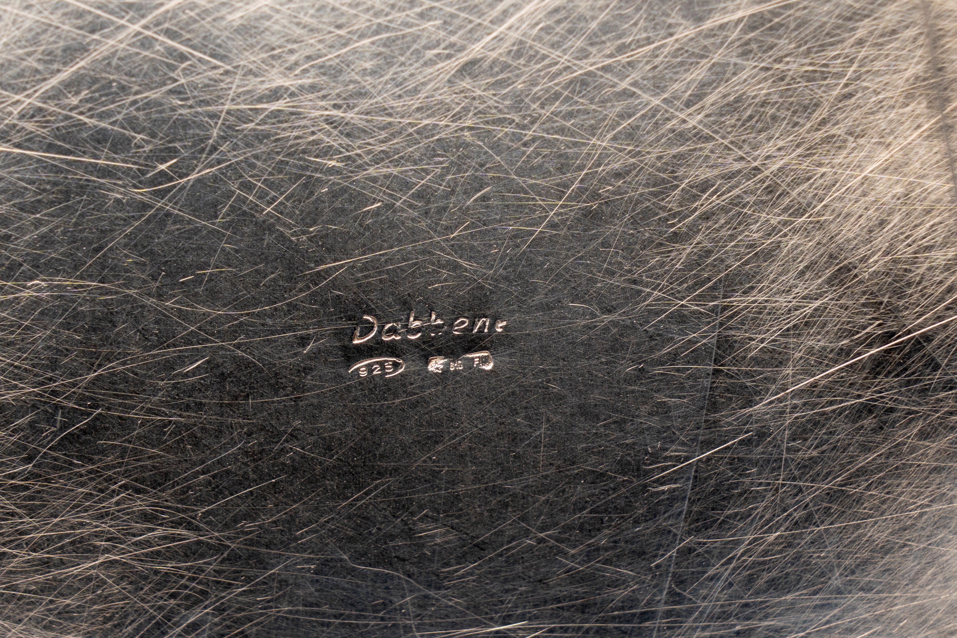 Dabbene, Milano - Dabbene, Clessidra in argento 925 con vetro soffiato