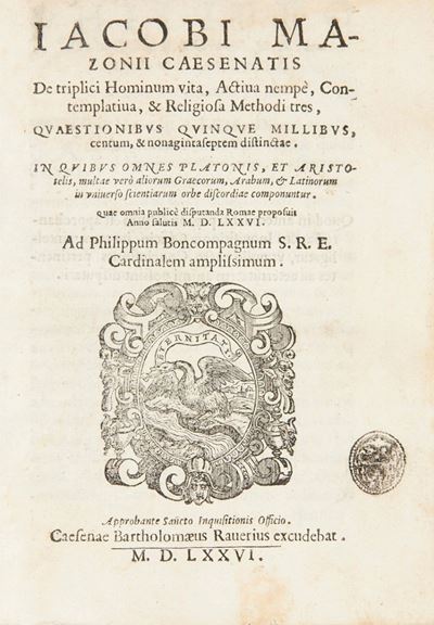 De Triplici Hominum Vita, Activa Nempè, Contemplativa, & Religiosa Methodi Tres