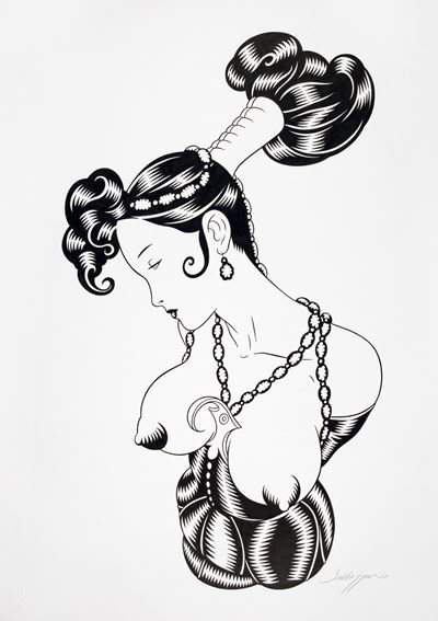 Pin-up del XXI secolo. Servente