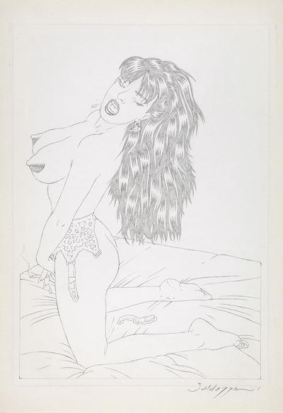 Giovanna (matita su cartoncino)