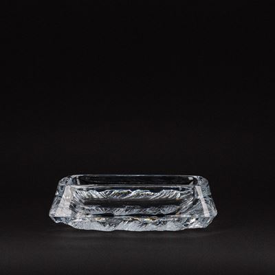 Daume France, Grande centrotavola in cristallo modello “Iceberg” (anni ’70 del Novecento)