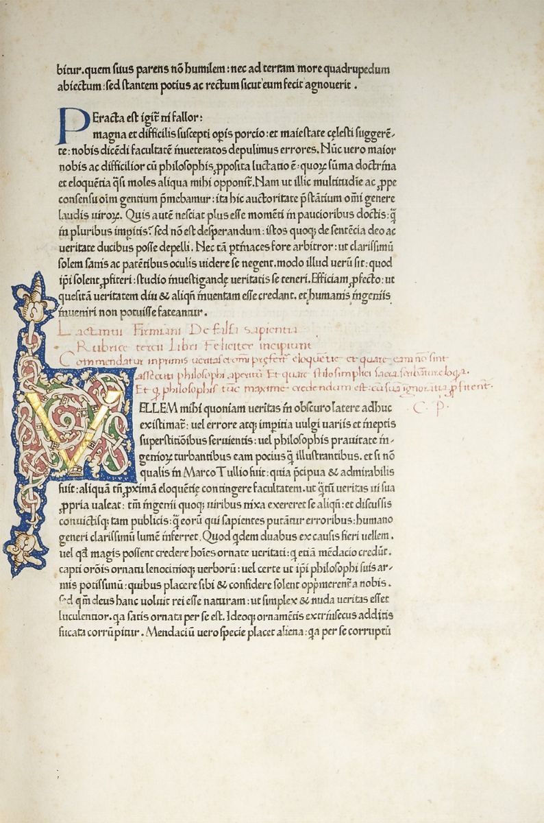 Lactantius, Lucius Coelius Firmianus - Opera