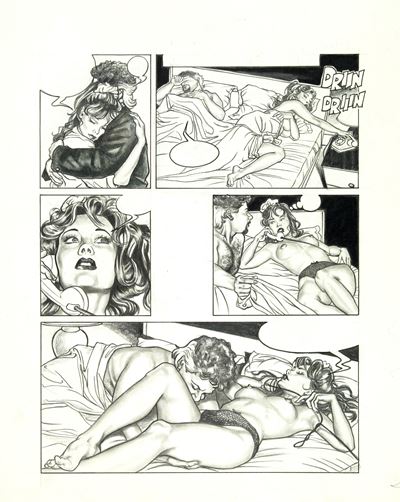 Io, tu, e…, matita su cartoncino (anni ’90)