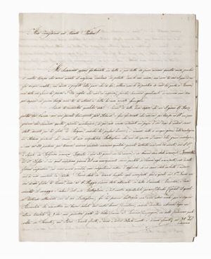 Magnoni, Francesco [Ferrara] - Lettere