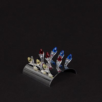 Nove mini tulipani con stand