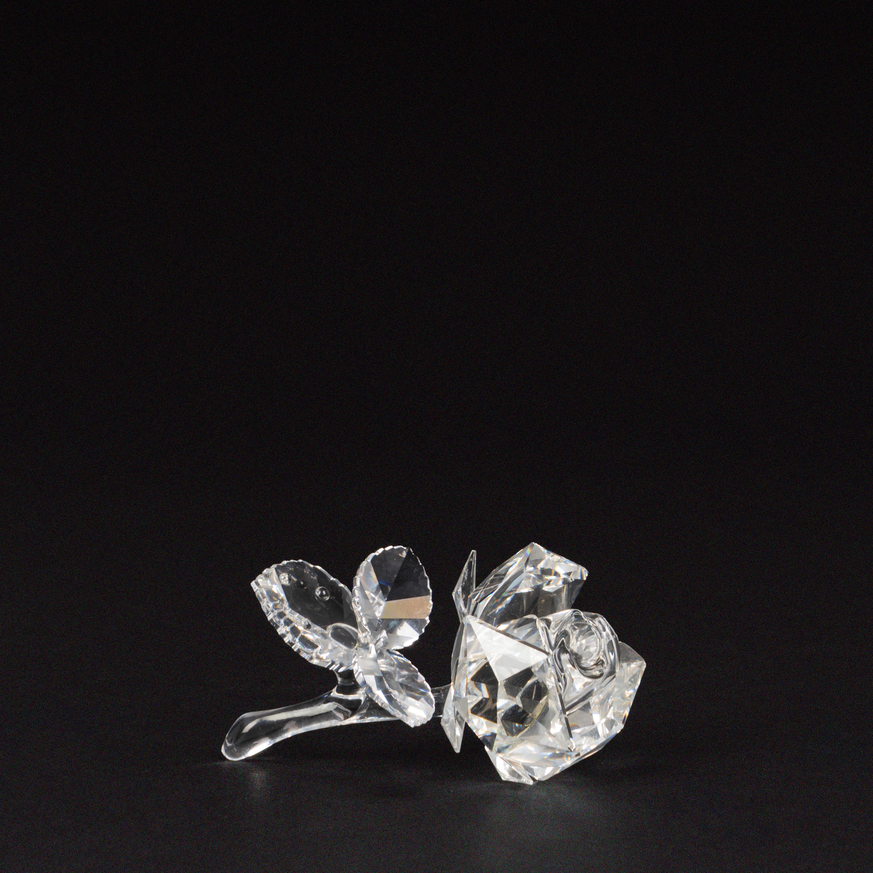 Rosa in cristallo Swarovski della serie "In the Secret Garden" (n. 174956)