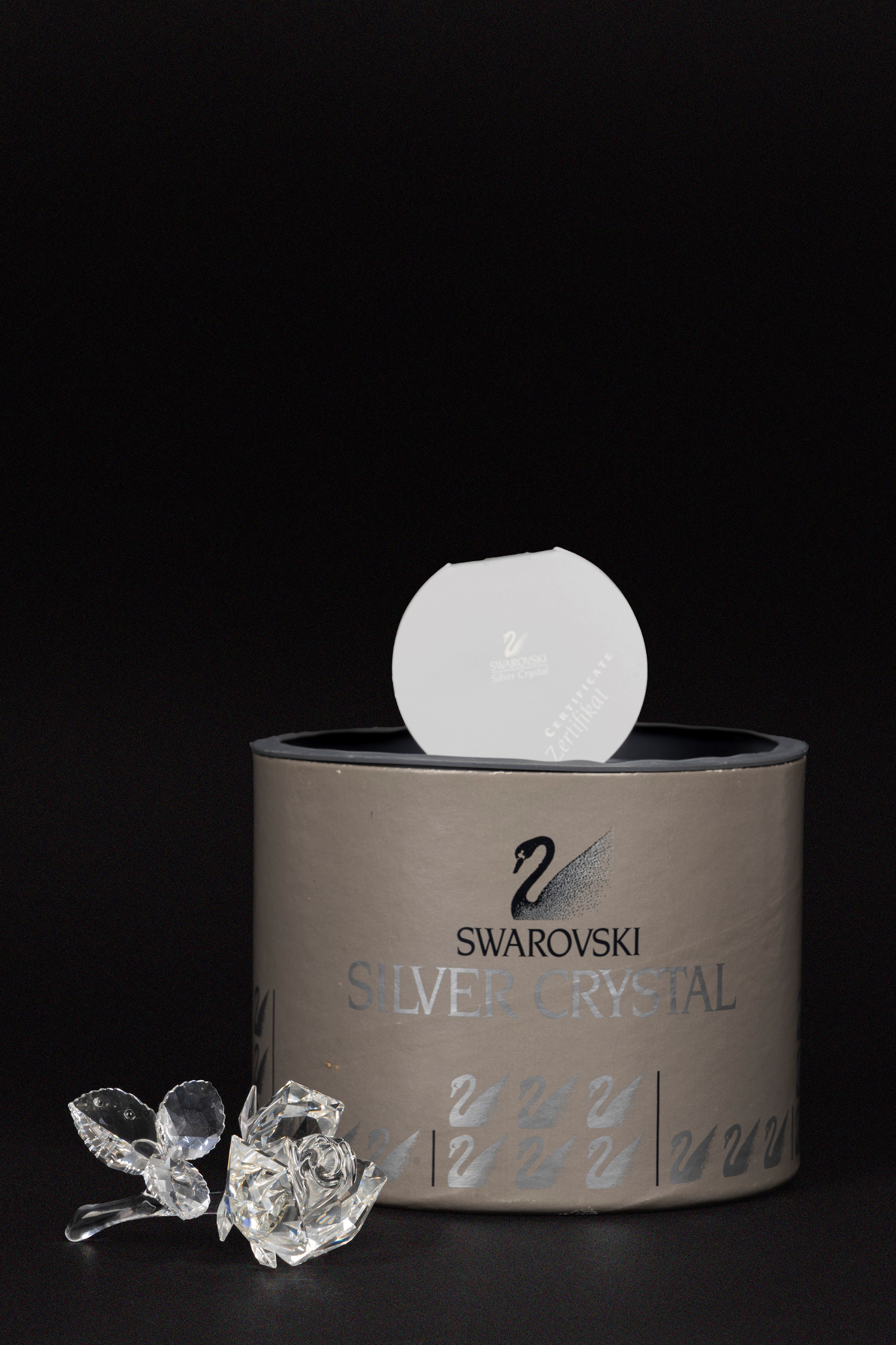 Rosa in cristallo Swarovski della serie "In the Secret Garden" (n. 174956)