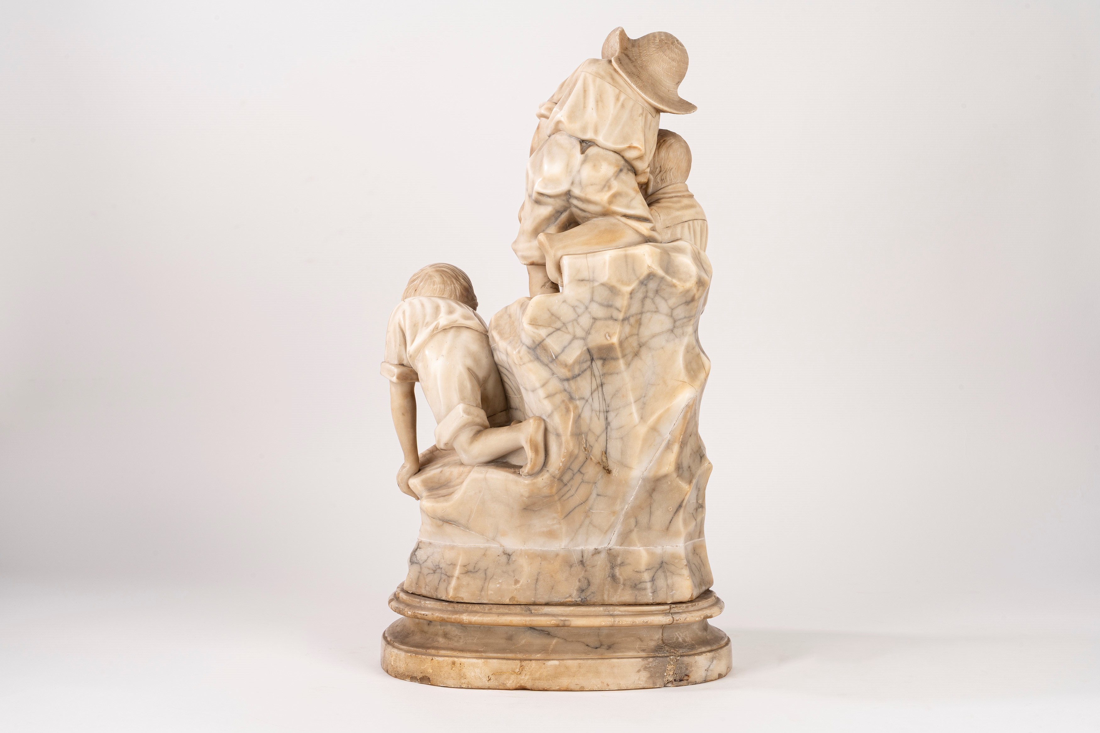 Scuola Napoletana, Secoli XIX - XX - Scultura in marmo, Pescatorelli