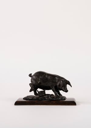 Porcellino in bronzo