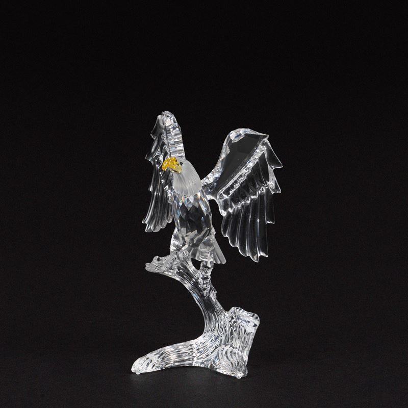 Swarovski - Aquila in cristallo della serie “Feathered Friends”