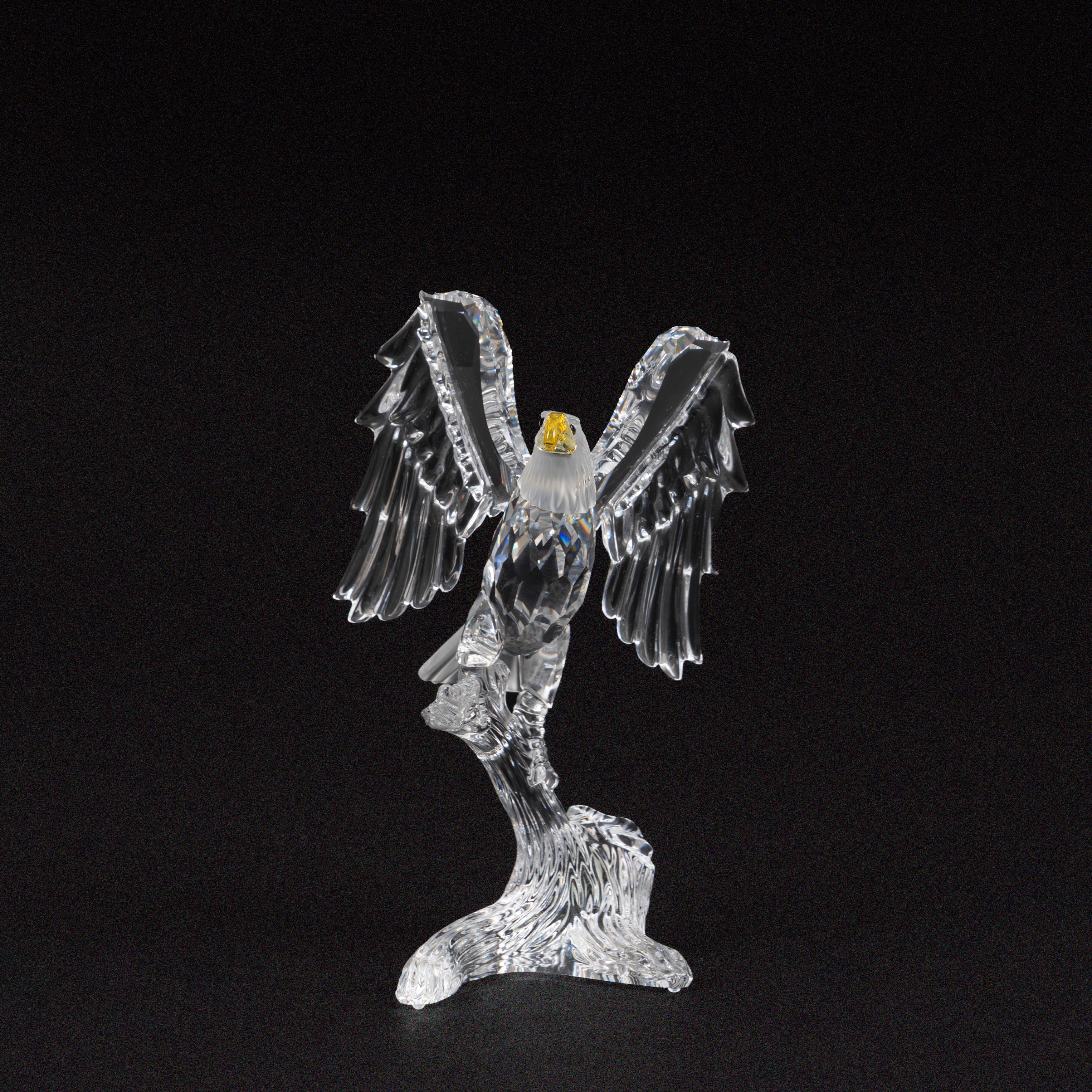 Swarovski - Aquila in cristallo della serie “Feathered Friends”