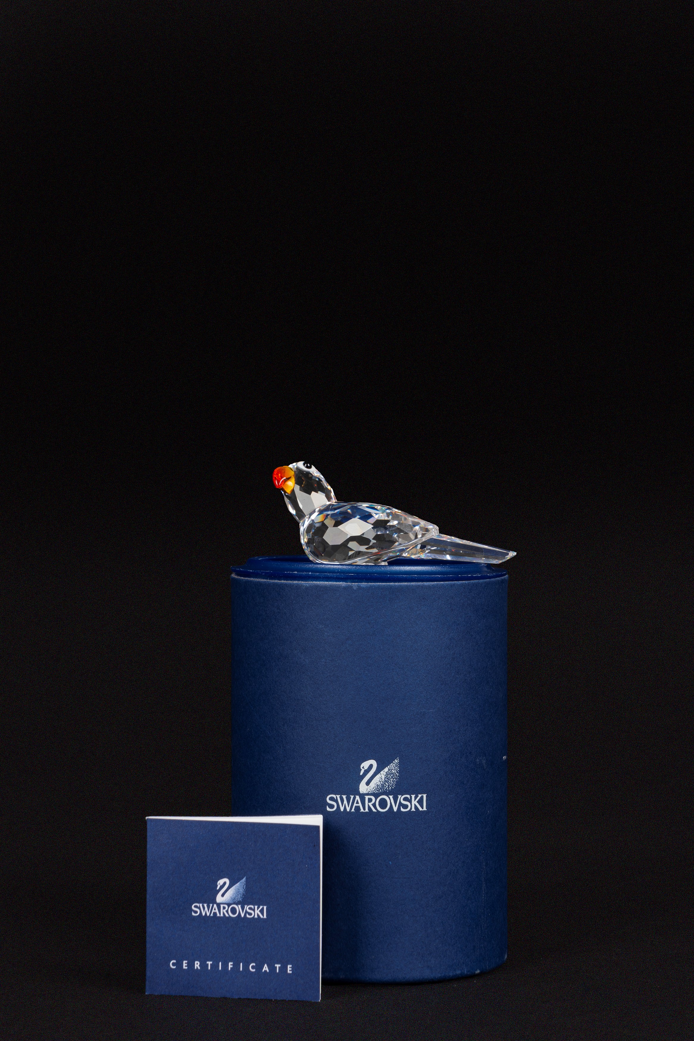 Swarovski - Pappagallo in cristallo della serie “Feathered Beauties”