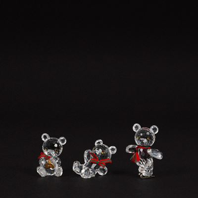 Tre orsetti in cristallo Swarovski “When we were Young”
