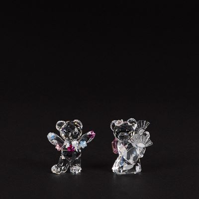 Orsetti “Kimiko” e “Flowers for you” in cristallo della Kris Bear collection e Lovlots Kris Bears...